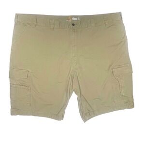 Carhartt Relaxed Fit Tan Cargo Utility Shorts Men's 54
